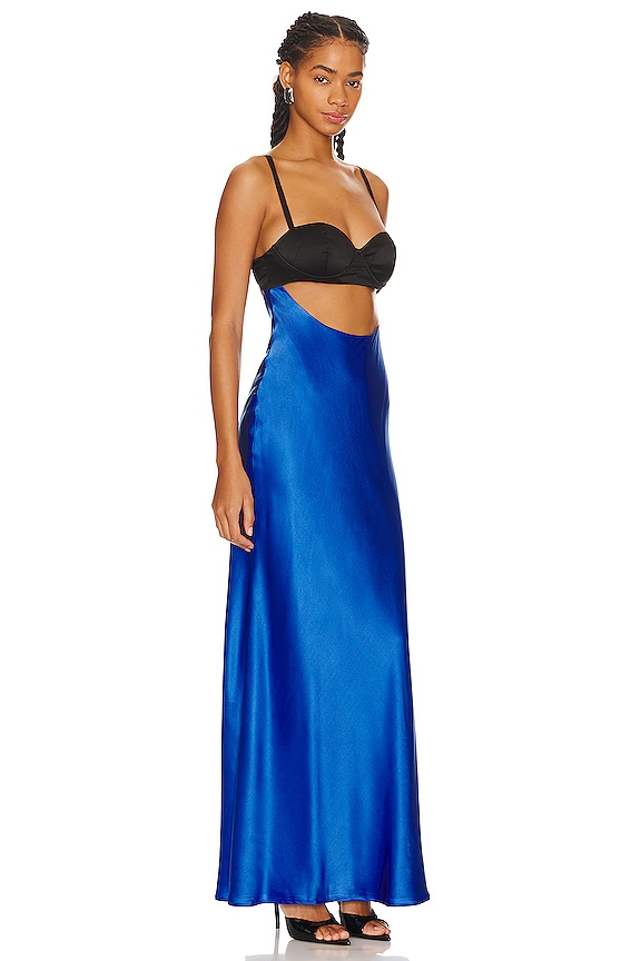 view 2 of 3 MAXIVESTIDO FLORENCE in Dazzling Blue