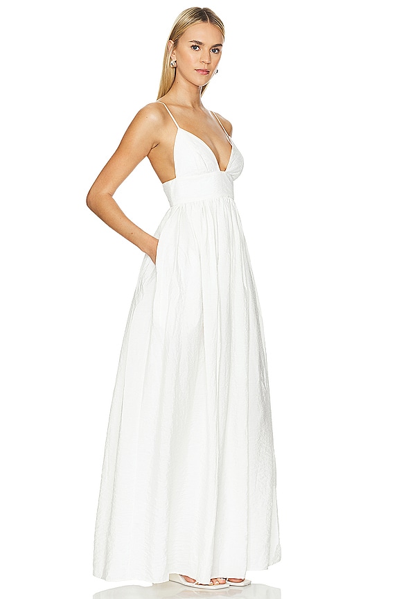 view 2 of 3 ROBE SOPHIA in White