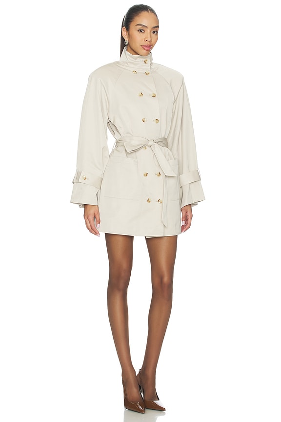 view 2 of 3 AUTEUR Blaise Jacket in Island Fossil