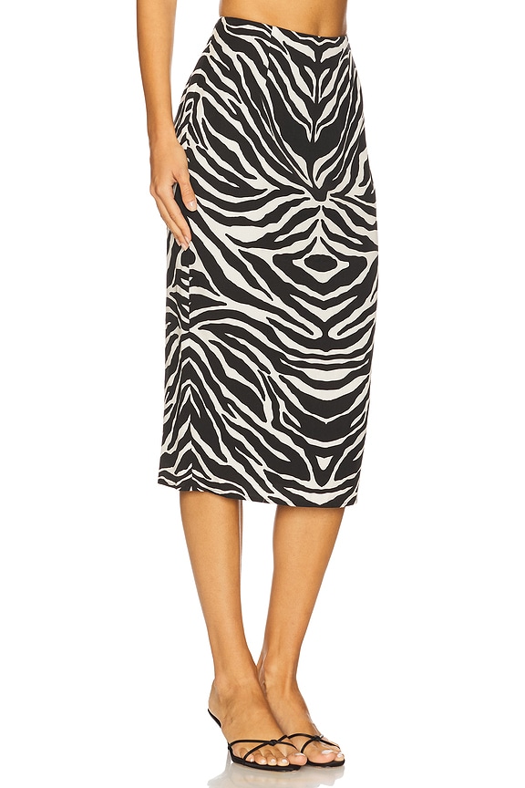 view 2 of 6 ЮБКА КАРАНДАШ PERLE in Zebra Print