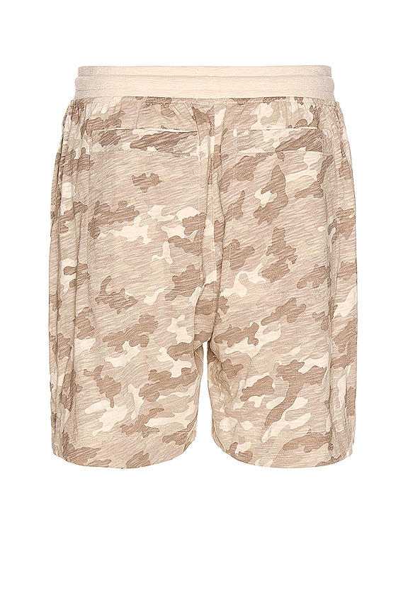 view 2 of 3 SHORT SWEAT in Coral Stone Camo