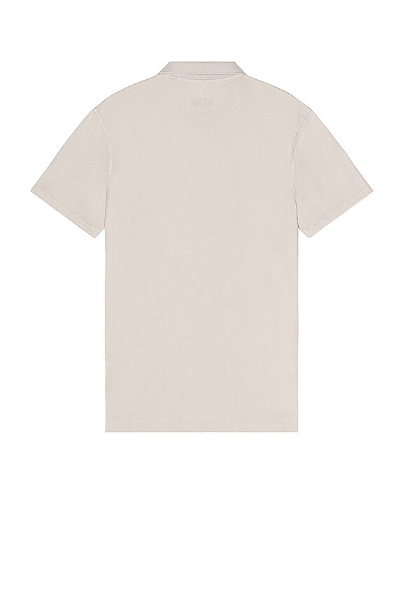 view 2 of 3 Classic Jersey Polo in Grey