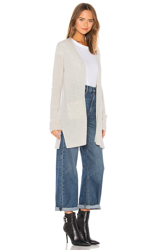 view 2 of 3 Cashmere Cardigan in Blizzard