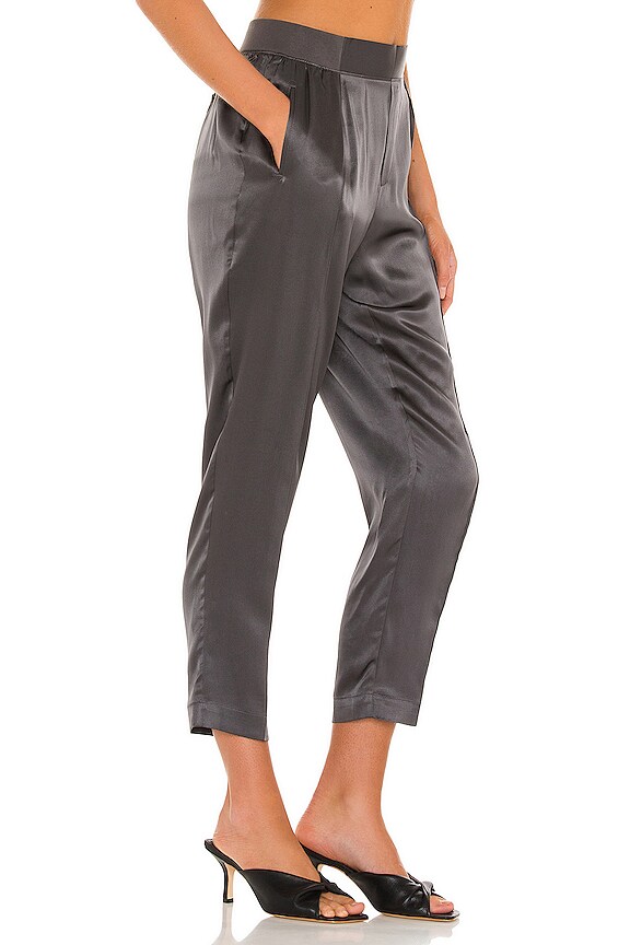 view 2 of 4 Silk Pull On Pant in Flint
