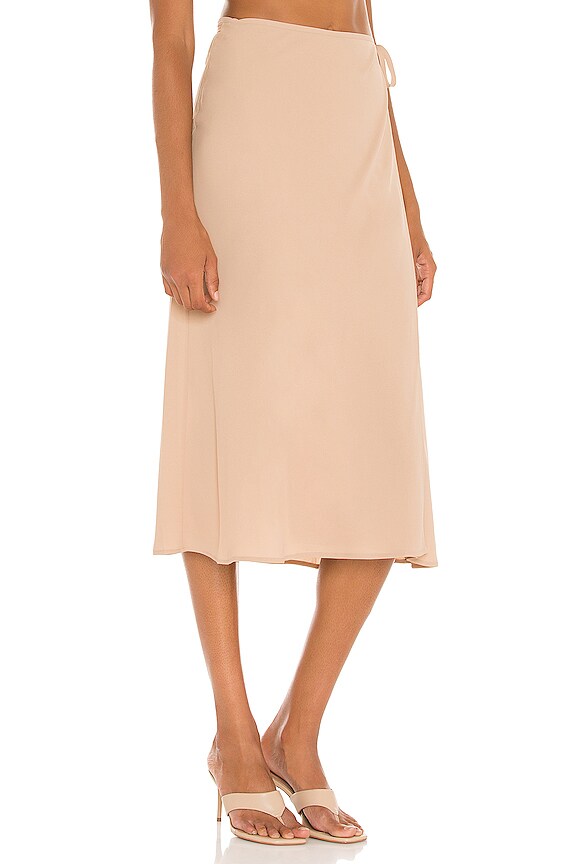 view 2 of 4 JUPE GEORGETTE in Camel