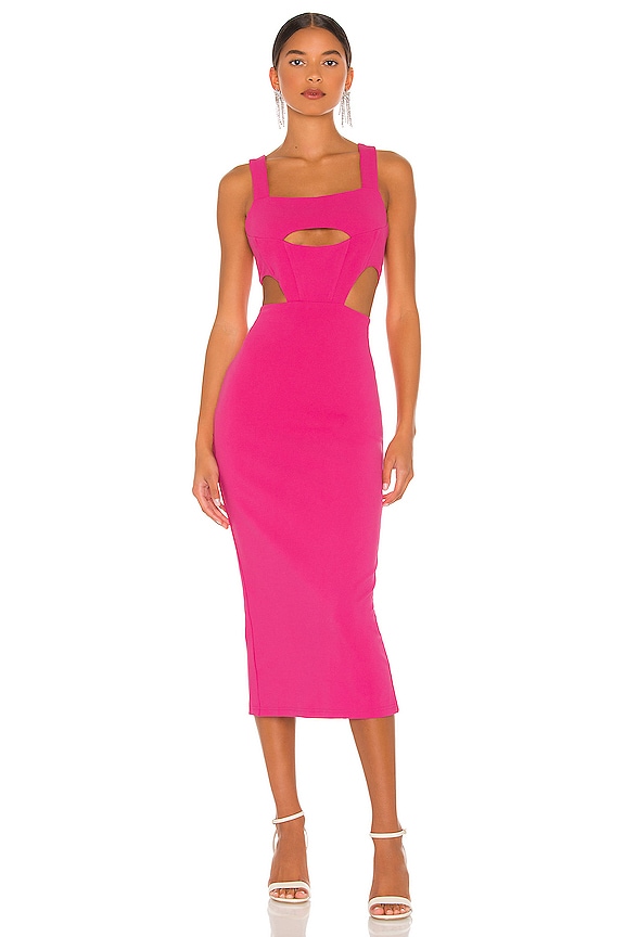 view 1 of 3 The Vista Dress in Wild Pink