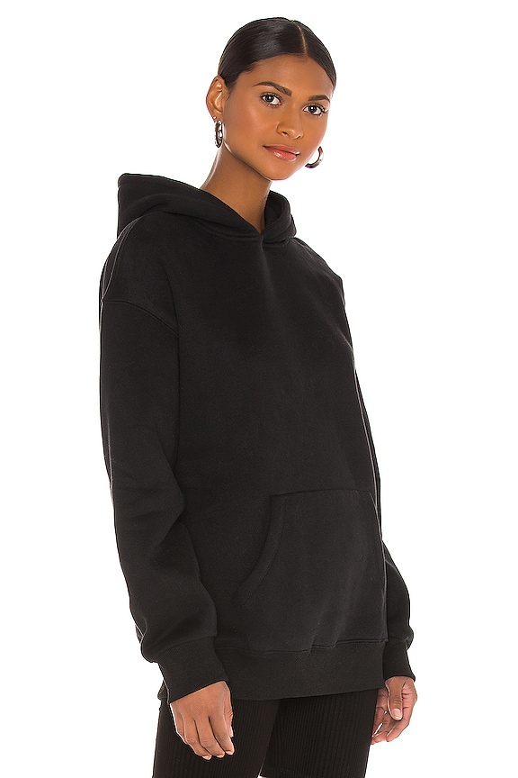 view 2 of 4 SWEAT À CAPUCHE LONG LINE in Black