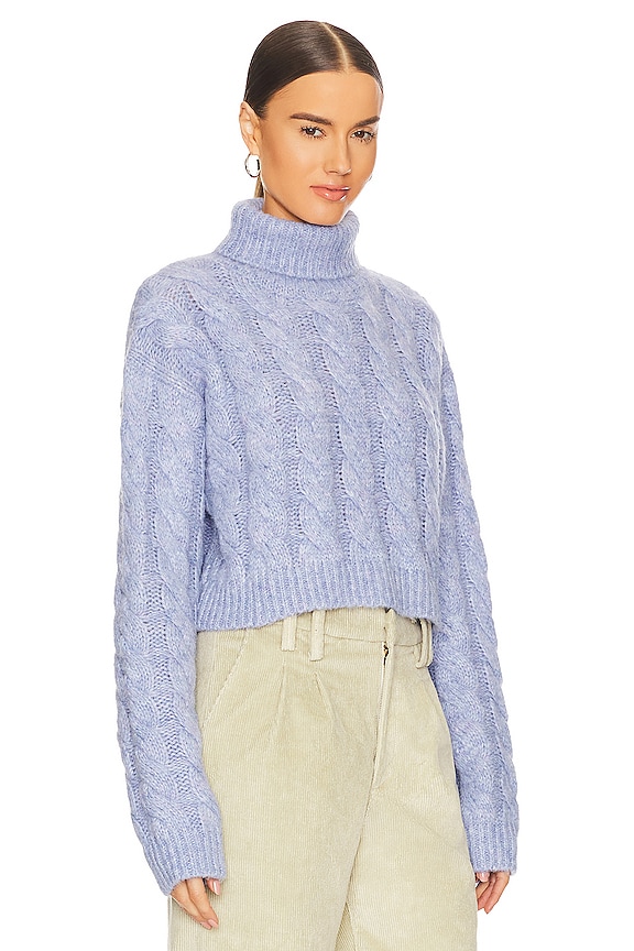view 2 of 4 The Harper Knit Sweater in Tide Blue
