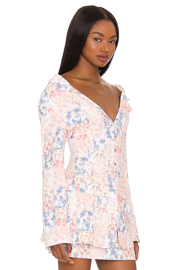 view 2 of 4 The Titan Jacket in Romance Patch Print