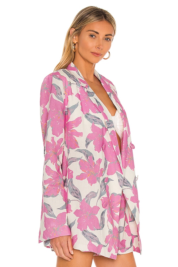 view 2 of 4 The Tuscan Jacket in Lily Bloom