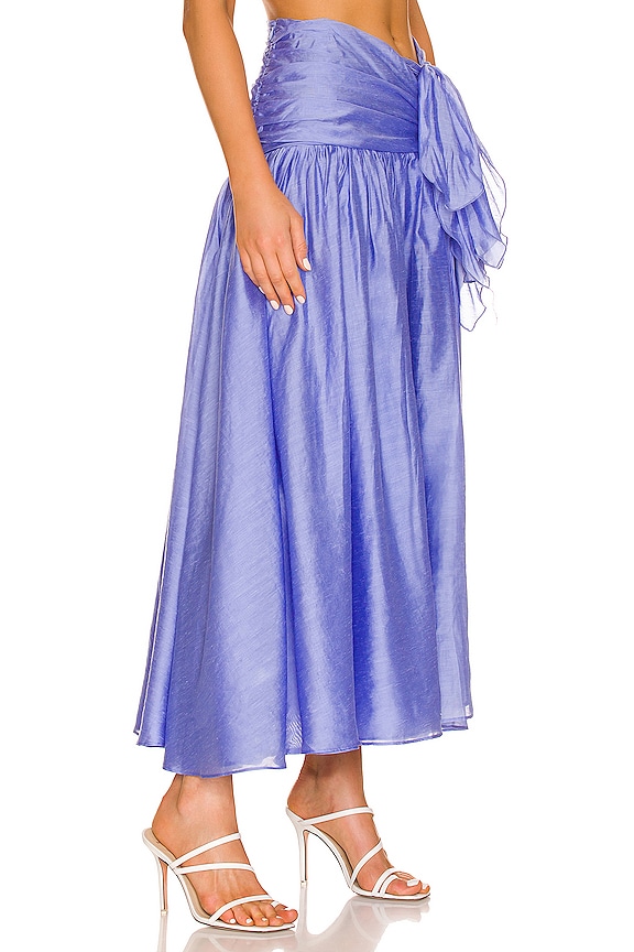 view 2 of 4 The Flynn Skirt in Vista Blue