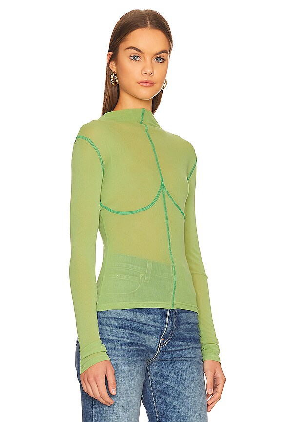 view 2 of 4 탑 in Grass Green