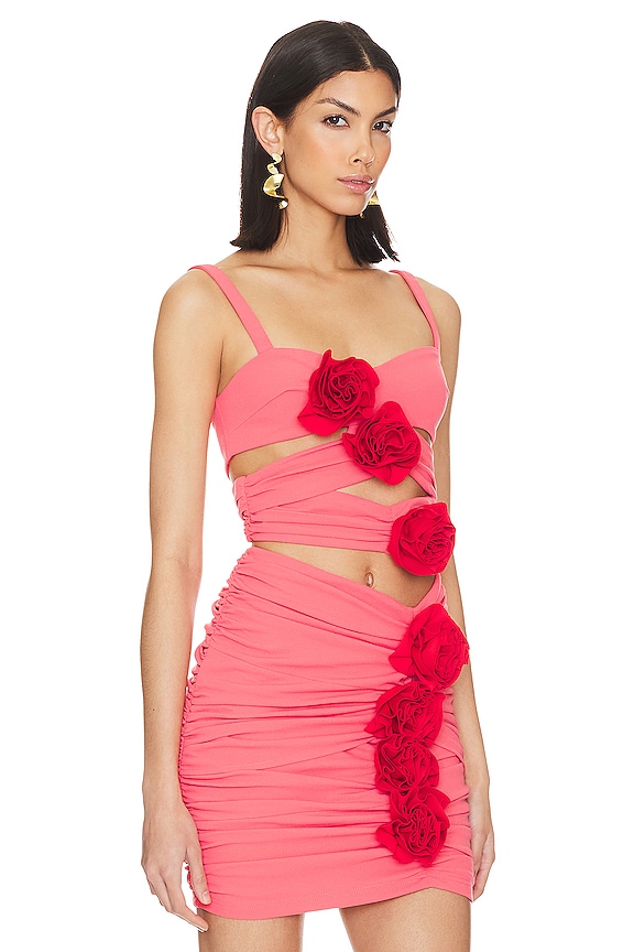 view 2 of 4 THE DJ VU 탑 in Azalea Pink