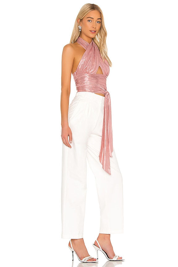 view 2 of 3 Give It All Crop Top in Blush