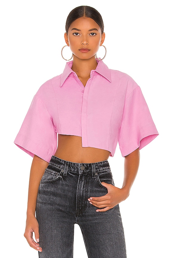 view 1 of 5 The Pluto Shirt in Aurora Pink