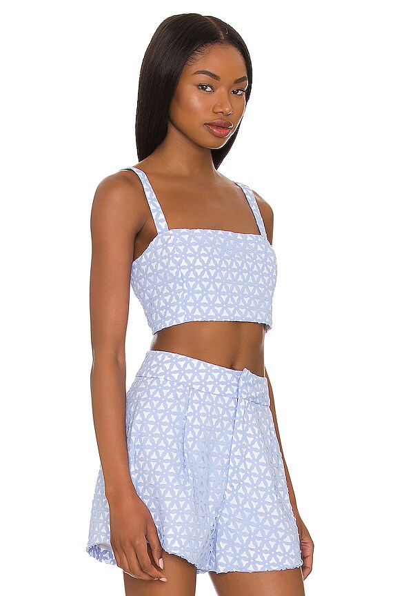 view 2 of 5 ТОП MAXIE in Blue Daisy