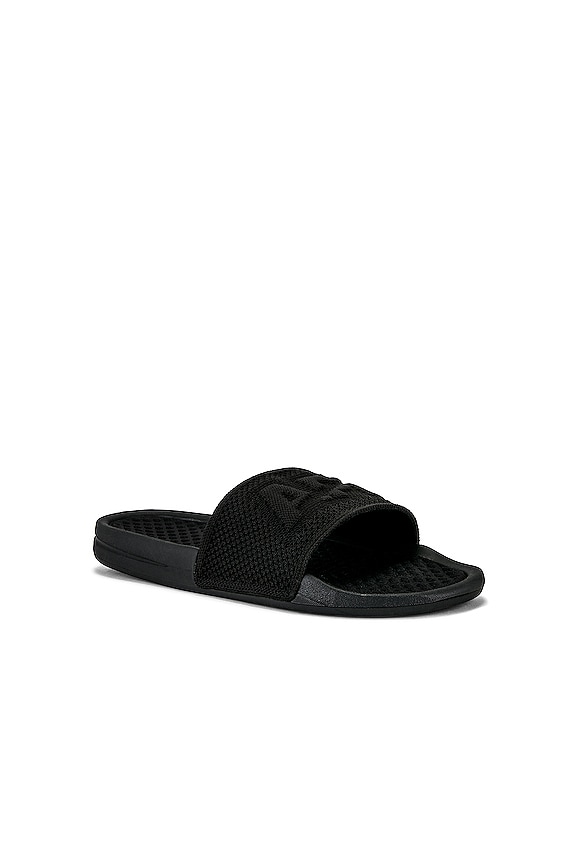 view 2 of 5 Big Logo Techloom Slide in Black