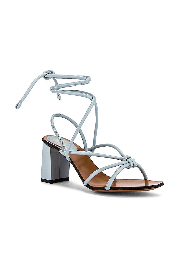 view 2 of 5 Andria Strappy Sandal in Light Blue