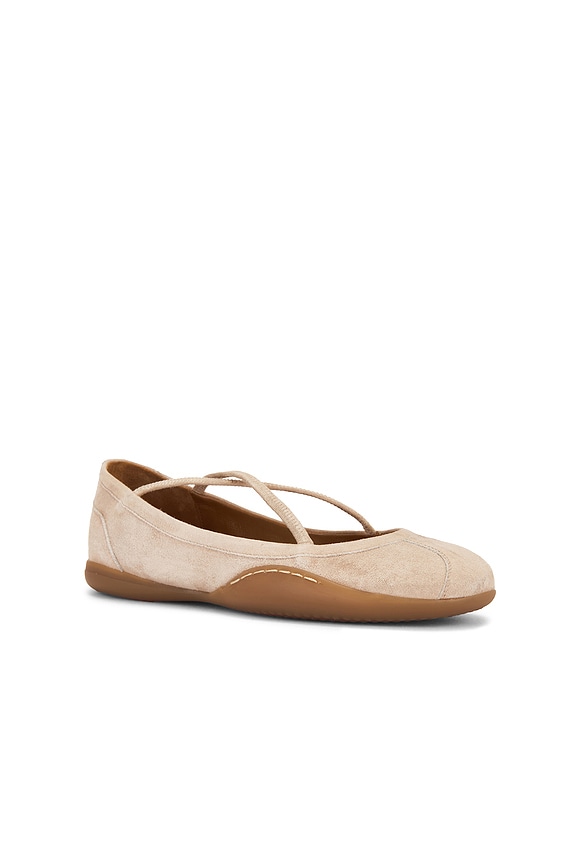 view 2 of 5 Sella Sneaker in Cipria Camoscio