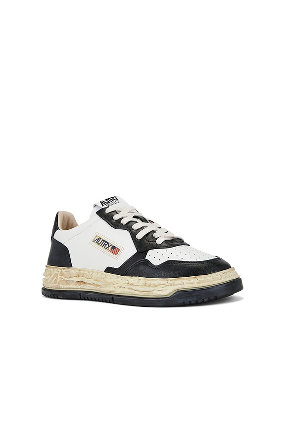 view 2 of 6 x Maison Mihara Yasuhiro General Scale Medalist Sneaker in White & Black