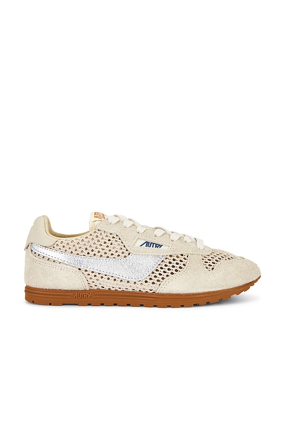 view 1 of 6 Windspin Low Sneaker in Silver & Sand