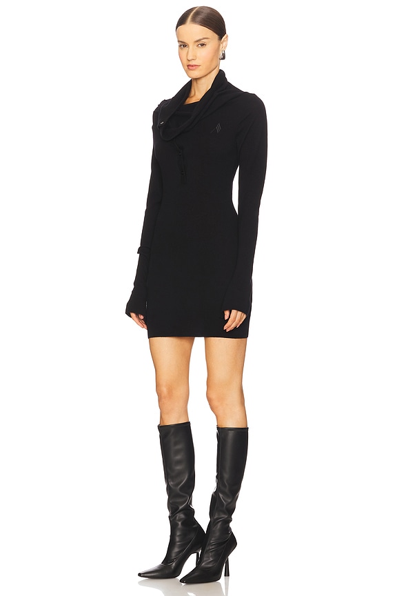 view 2 of 4 Cashmere Mini Dress in Black