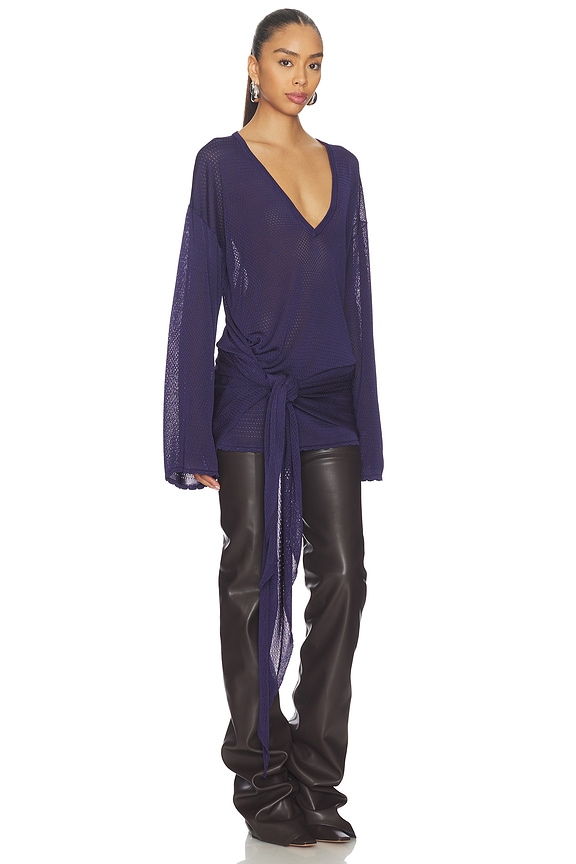 view 2 of 3 ROBE in Purple Blue