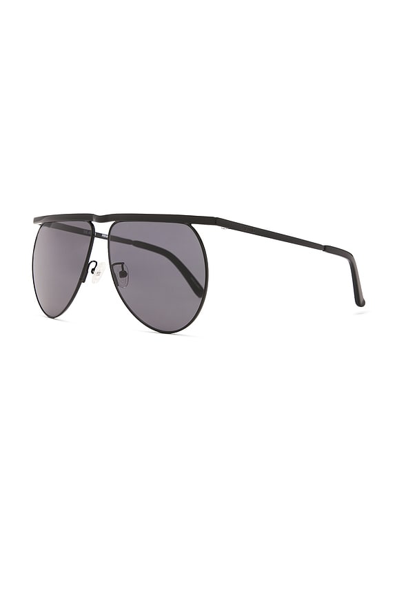 view 2 of 3 Mina Sunglasses in Black & Grey