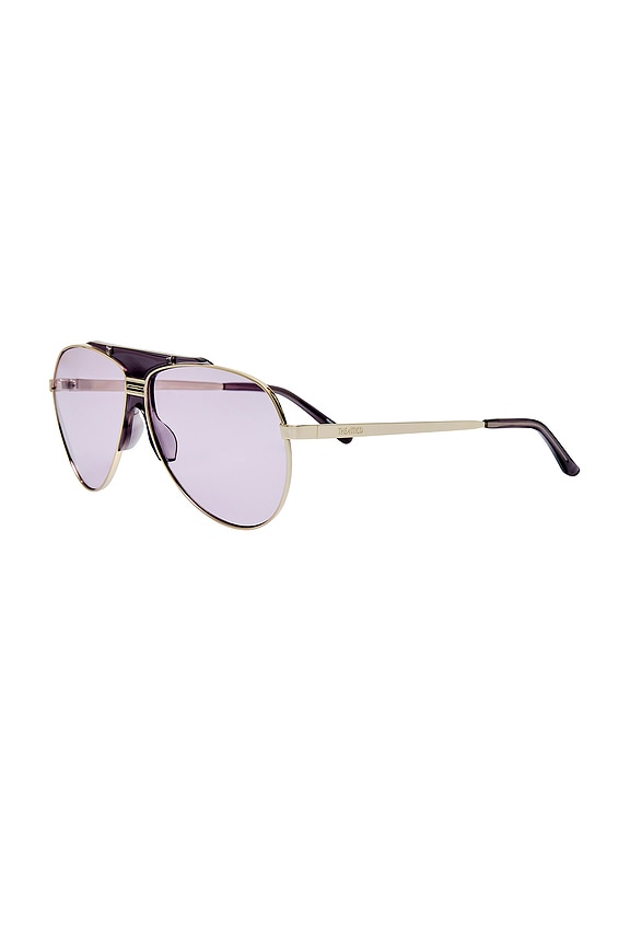 view 2 of 3 Amelia Sunglasses in Silver & Purple