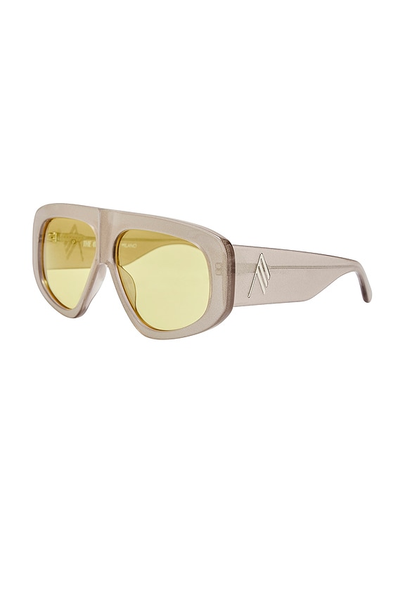 view 2 of 3 GAFAS DE SOL MILANO in Glitter, Silver, & Yellow