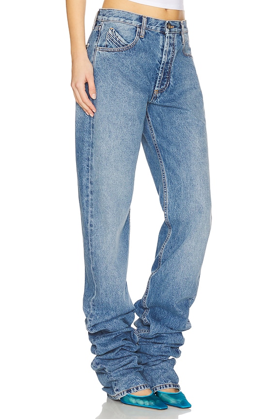 view 2 of 6 Long Jeans in Sky Blue