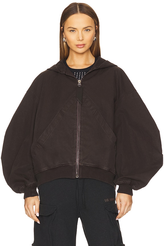 view 2 of 5 Bomber Jacket in Brown
