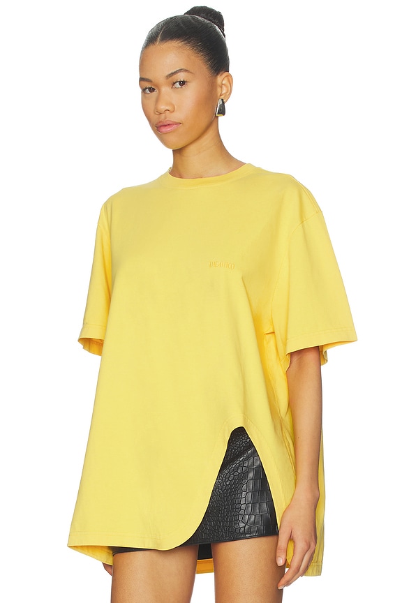 view 2 of 5 Oversized T-Shirt in Yellow