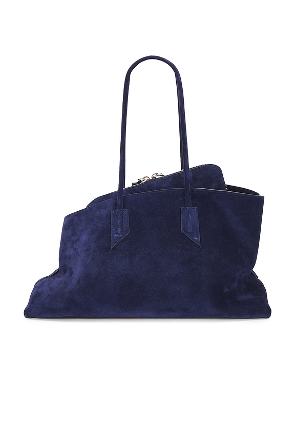view 2 of 6 La Passeggiata Top Handle Bag in Navy Blue