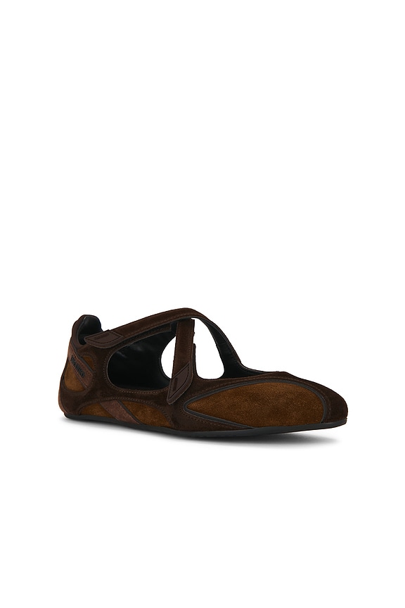 view 2 of 5 Floor01 Ballerina Flat in Brown Shades