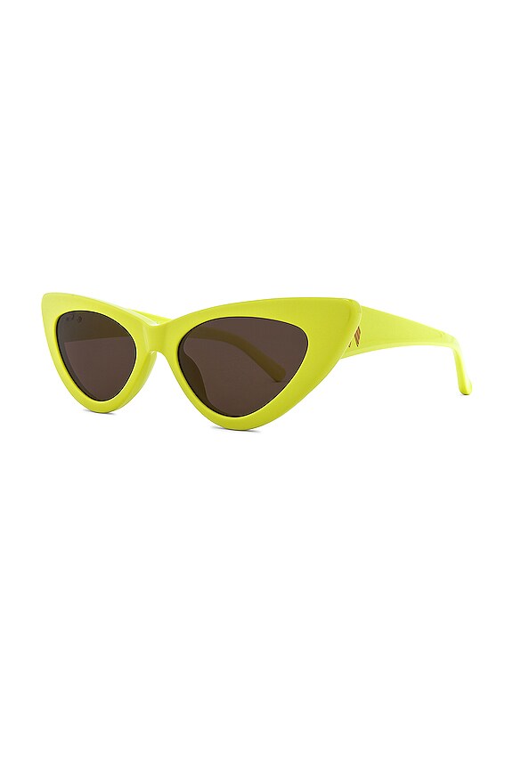 view 2 of 3 GAFAS DE SOL DORA in Lemon & Brown
