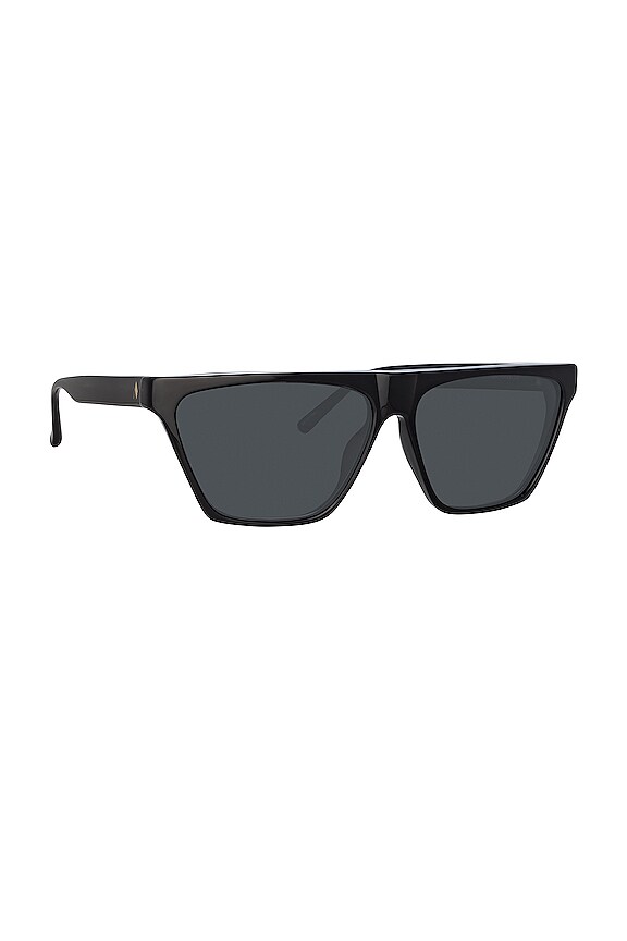 view 2 of 3 СОЛНЦЕЗАЩИТНЫЕ ОЧКИ ERIN in Black & Grey