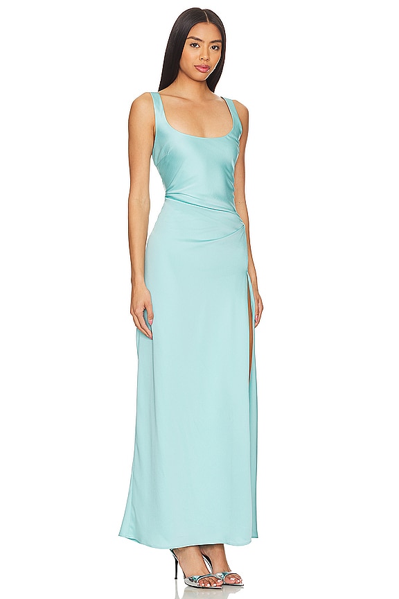 view 2 of 3 Etta Dress in Electric Teal