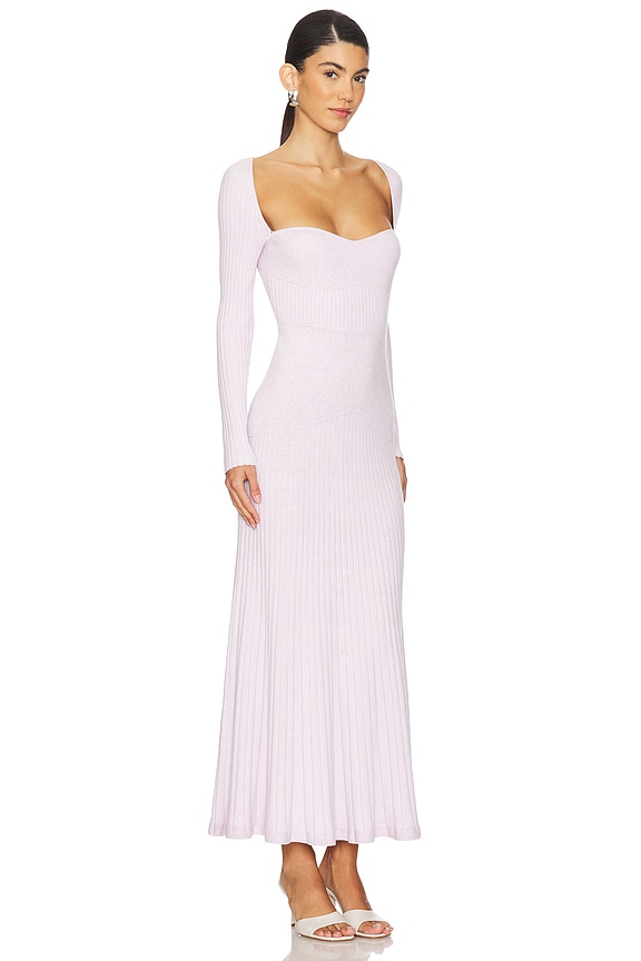 view 2 of 3 VESTIDO ABIGAIL in Purple Melange