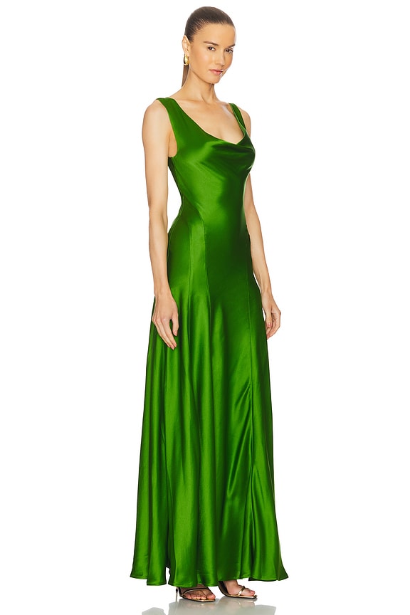 view 2 of 3 Keira Dress in Fern