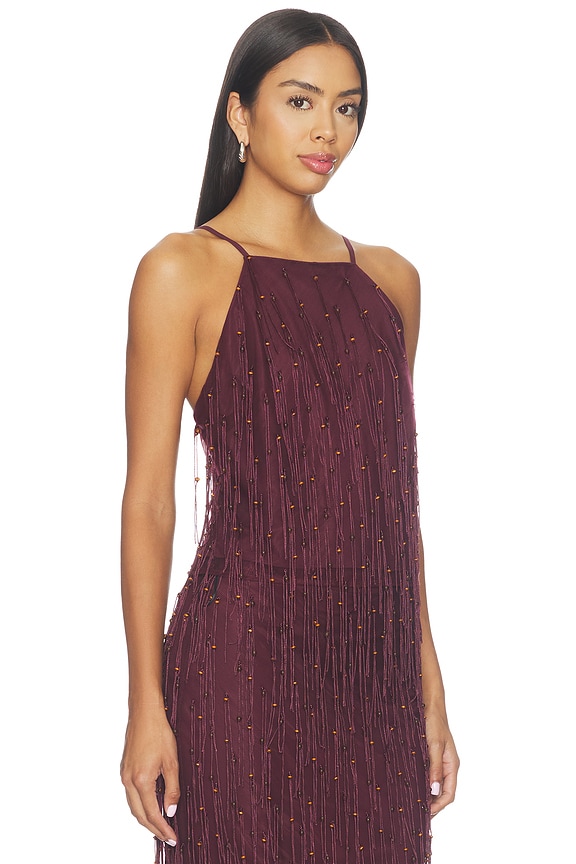 view 2 of 5 Hesse Top in Burgundy