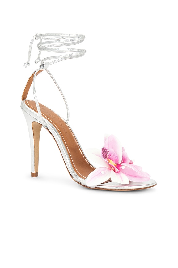 view 2 of 5 Prudence Heel in Silver