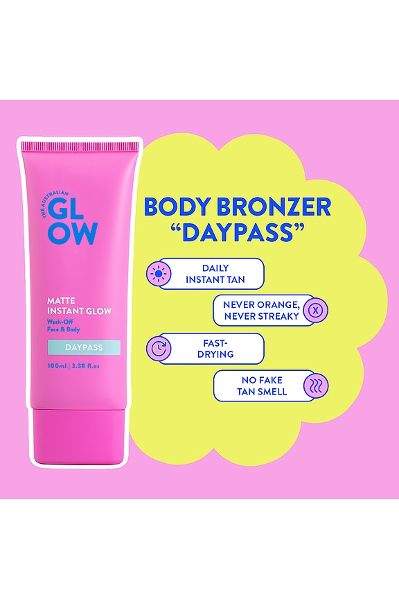 view 2 of 3 Wash Off Instant Tan Day Pass in 