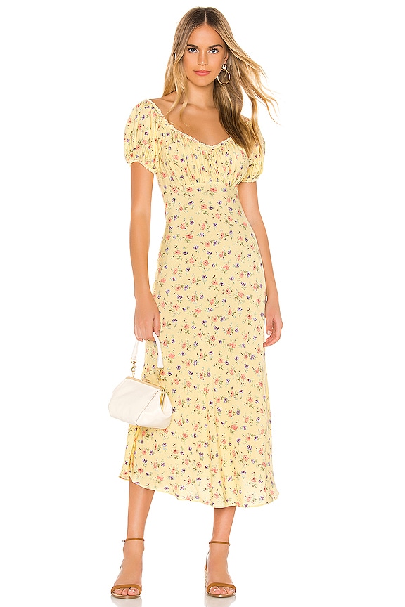 view 1 of 4 Eloise Penn Midi Dress in Yellow