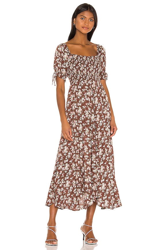 view 1 of 4 Matilda Nina Midi Dress in Brown