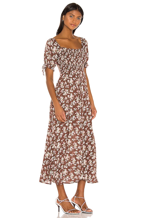 view 2 of 4 Matilda Nina Midi Dress in Brown