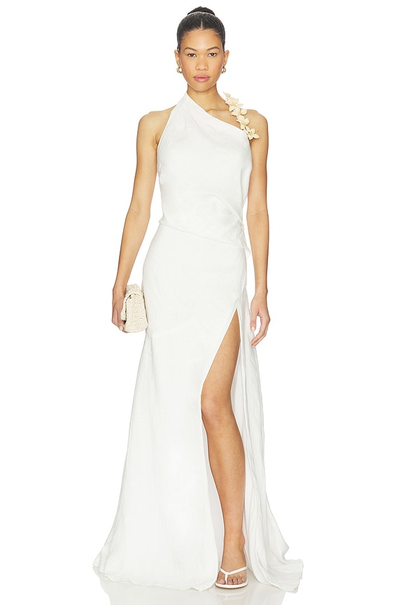 view 1 of 4 VESTIDO PIA in Ivory