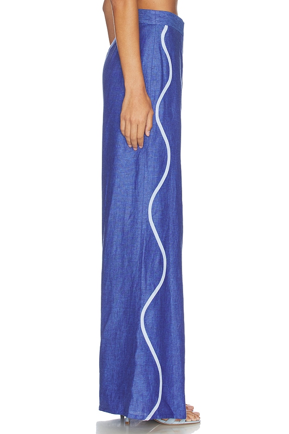 view 2 of 6 PANTALONES VAIANA in Deep Sea Blue