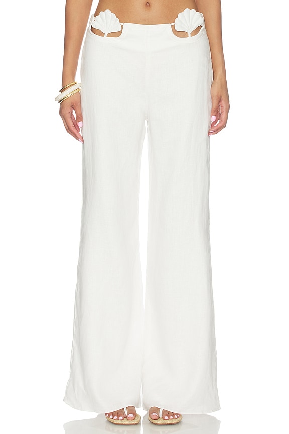 view 1 of 6 Amelie Pant in Ivory