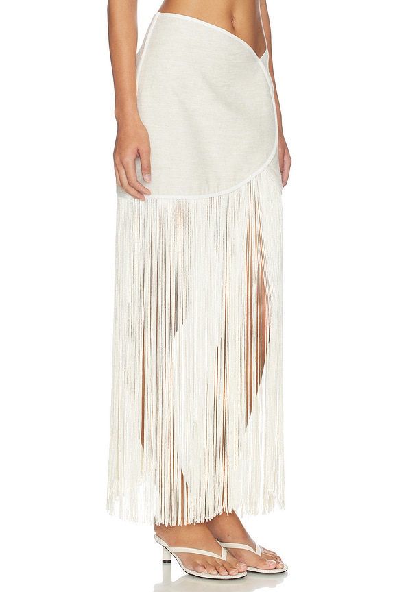 view 2 of 6 x REVOLVE Joelle Skirt in Beige Melange